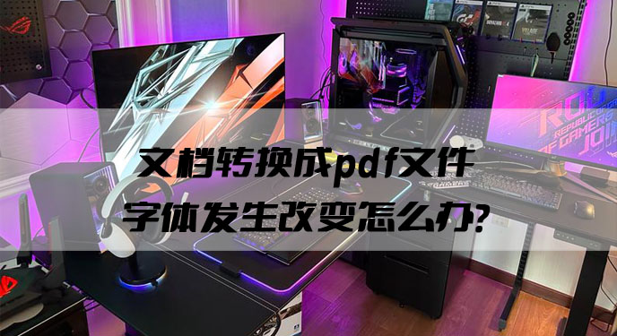 文档转换成pdf文件字体发生改变怎么办？网友：这个就不会！