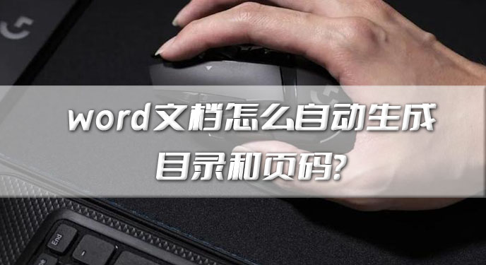 word文档怎么自动生成目录和页码？这不是有手就能学会！